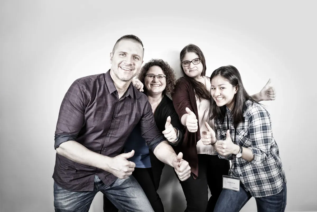 canon Testimonial Group Photo with Canon