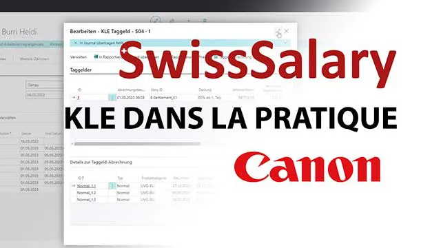 Thumbnail KLE dans la pratique Canon